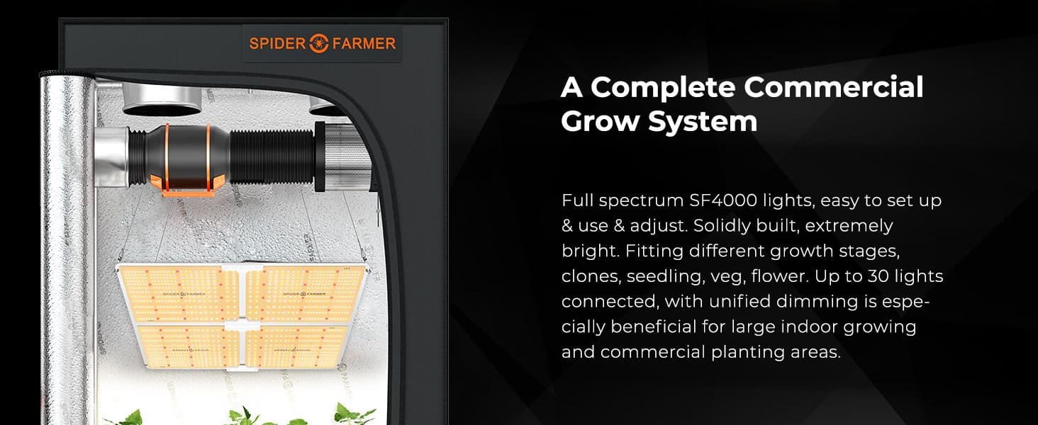 SF4000-Grow System with SF4000 LED