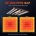 SE5000 PPFD MAP