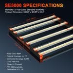SE5000 specifications