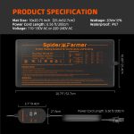 Specifications-21x52cm-heating mat