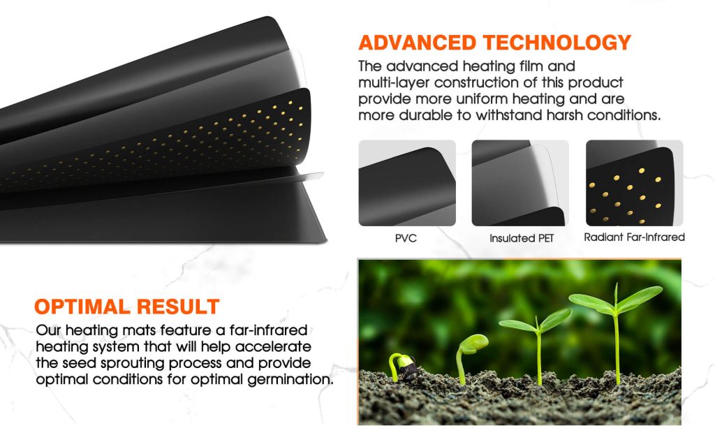 high quality materail-heating mat