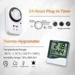 Timer + Thermo-hygrowmeter