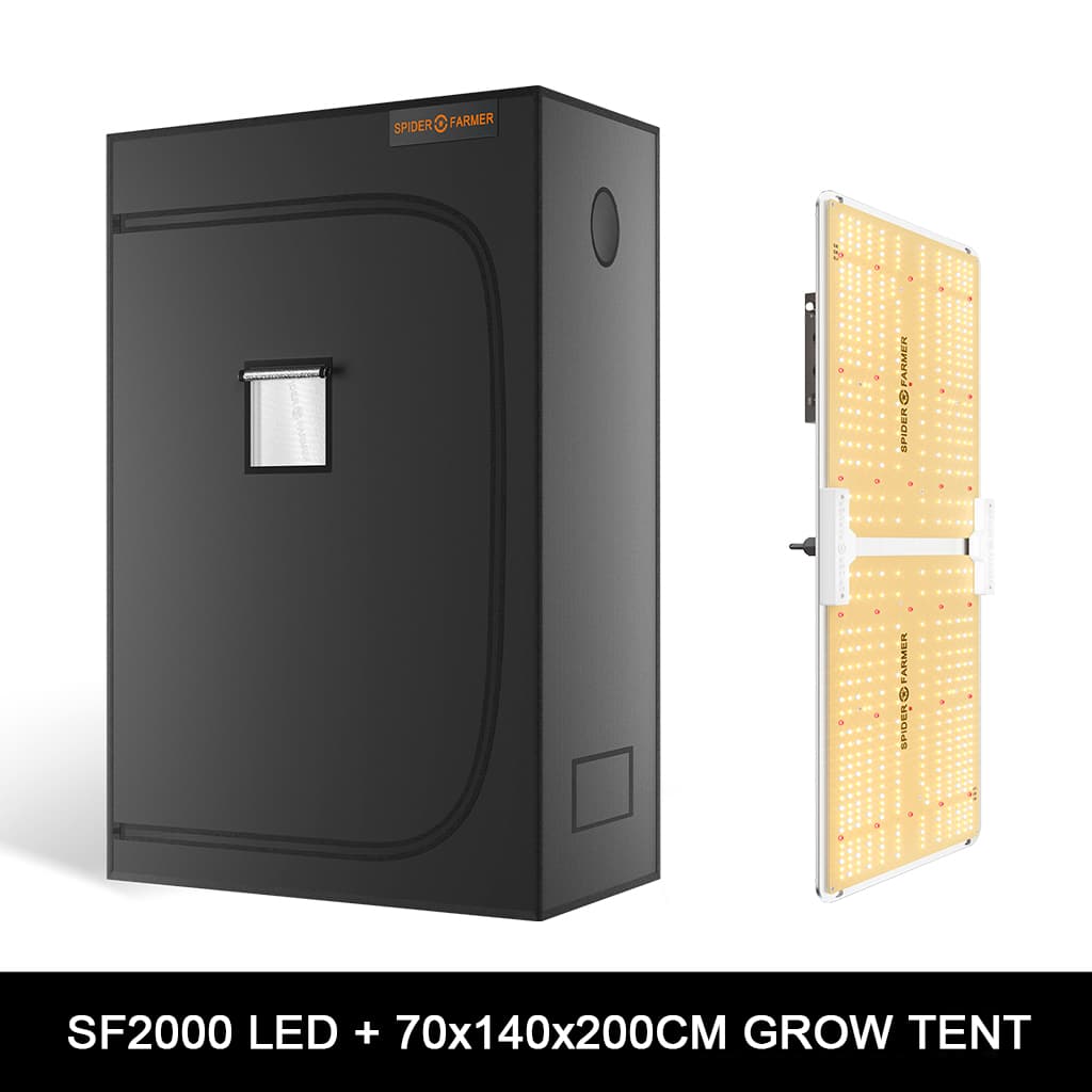 SF2000LED+70x140cm-Grow-Tent