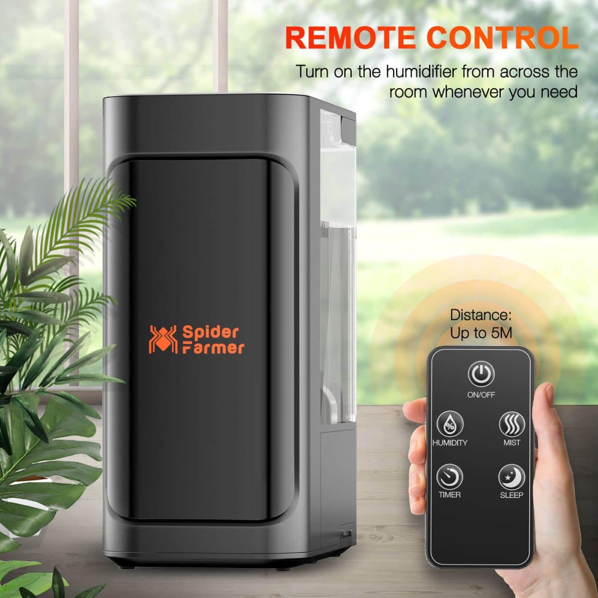 humidifier-remote control