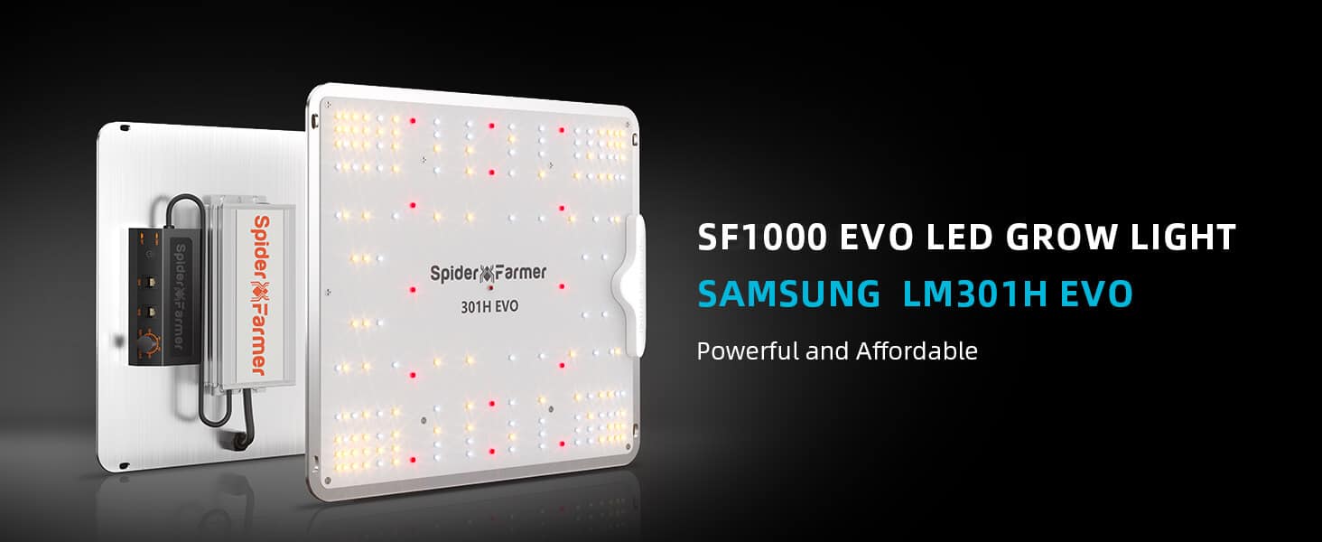 EVO-SF1000-Samsung lm301h evo 100w led grow light full spectrum
